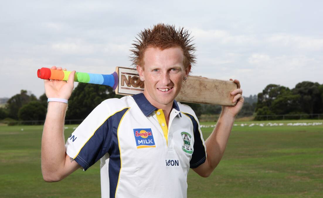 Jake McKinnon: set to make his Victorian Premier Cricket debut. 140212AS26 Picture: AARON SAWALL