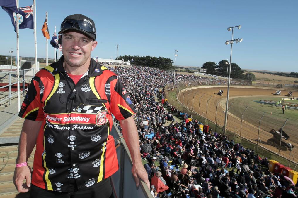 Premier Speedway general manager David Mills says funding restrictions will limit upgrades to minor ones. 140126RG03 