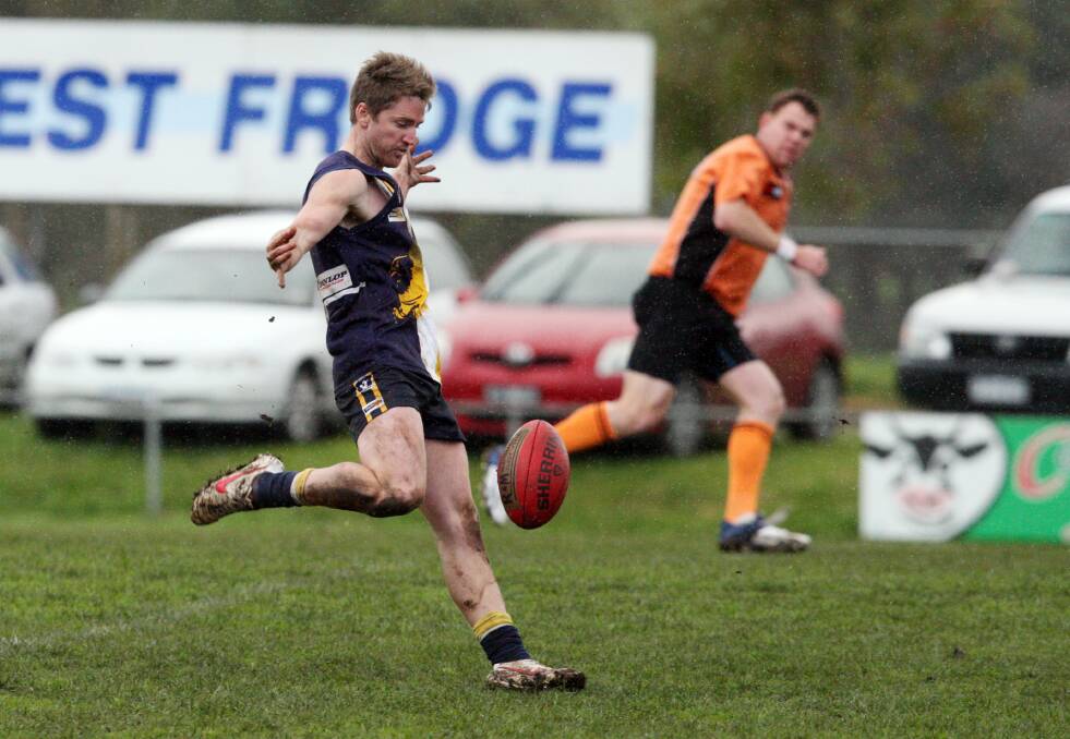Top forward Jeremy Parkinson is set to return for North Warrnambool Eagles. 130720LP53 Picture: LEANNE PICKETT