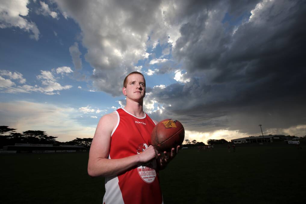 South Warrnambool recruit Jayden Askew says his team will keep building.     140401AS50 Picture: AARON SAWALL