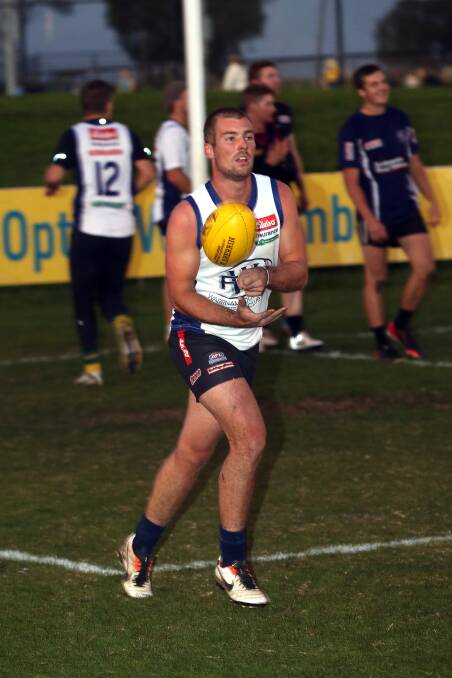 Hard-working onballer Damien McCorkell successfully presses his claims for selection with Warrnambool at training last night after a delayed start to the season. 