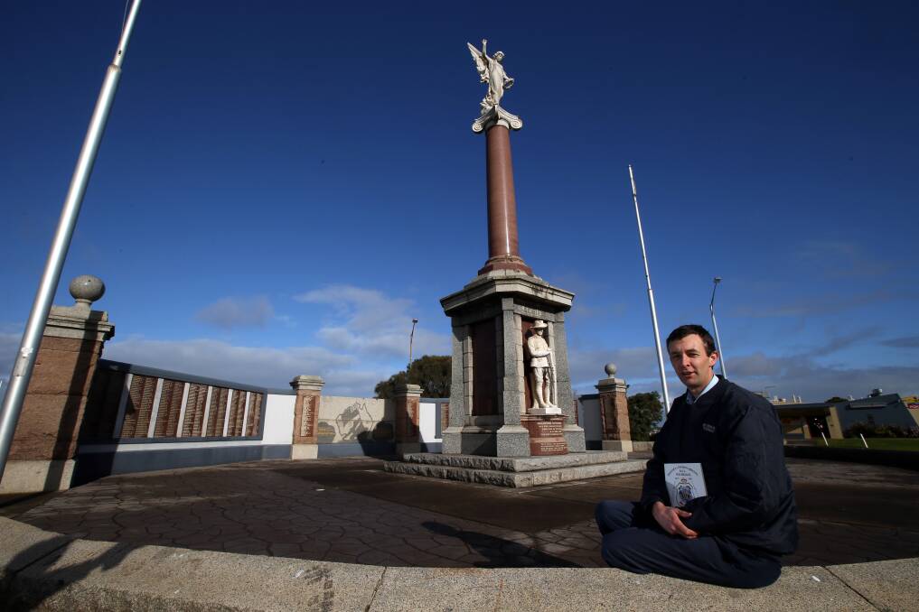 Warrnambool RSL historian David McGinness says the centenary of the First World War has revealed more local servicemen and women who need to be commemorated — but where? 
140805DW08 Picture: DAMIAN WHITE
