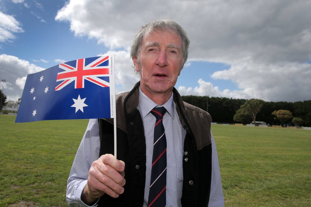 Corangamite Shire Citizen of the Year Ted Goodacre, of Lismore. 150126RG22 Picture: ROB GUNSTONE