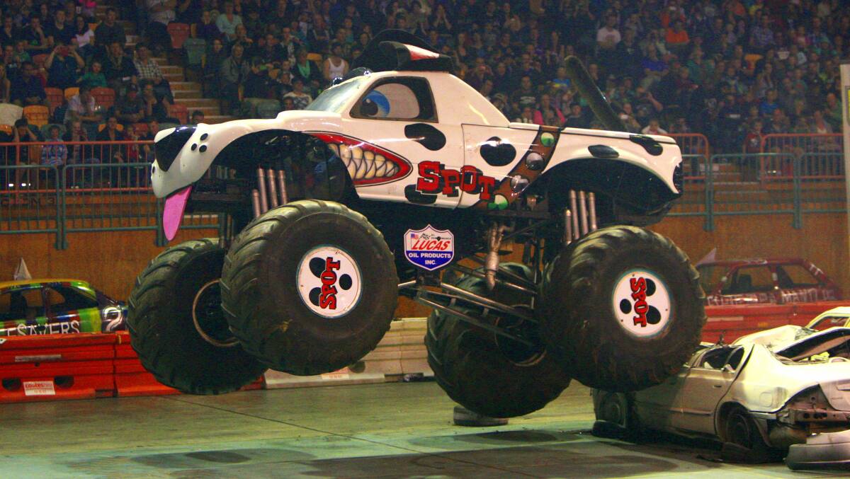 High-powered, high-jumping monster trucks are returning to Premier Speedway for the first time in four years.                                                                   Picture: Peter Stoop