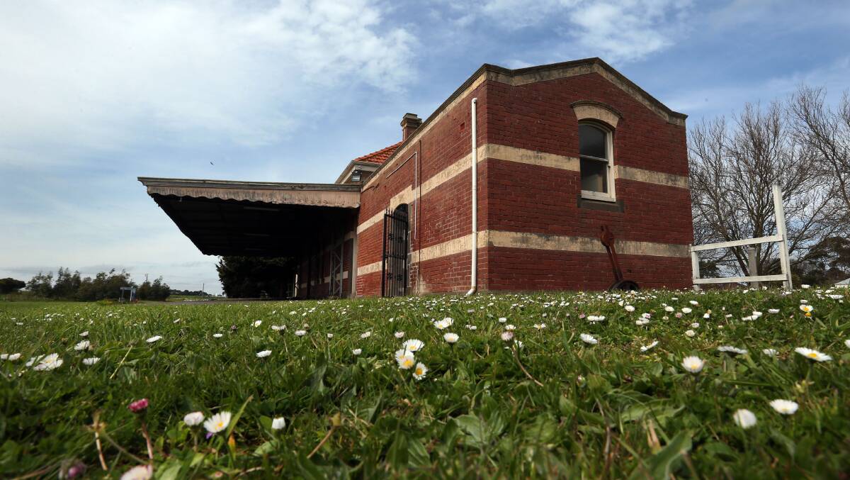 Funding has been secured to complete restoration of Koroit’s railway station.  140915LP29 Picture: LEANNE PICKETT