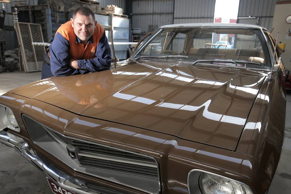 Holden enthusiast John Dodoro spent 10 years restoring his 1971 Holden HQ Kingswood.