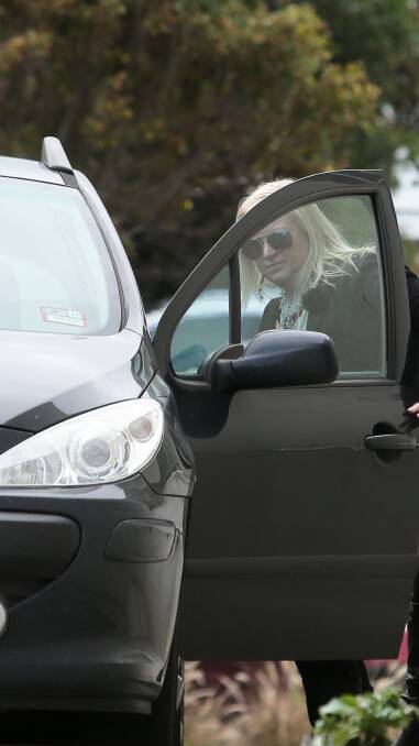 Diane Brimble leaves the County Court after yesterday’s verdict.
  140814RG05 Picture: ROB GUNSTONE