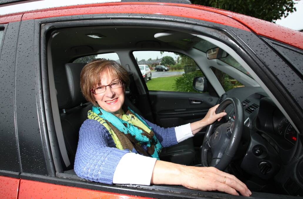 Know your limitations: Warrnambool’s Gillian King encourages senior motorists to consider attending police and community forums for older drivers next week in Warrnambool and Port Fairy. 