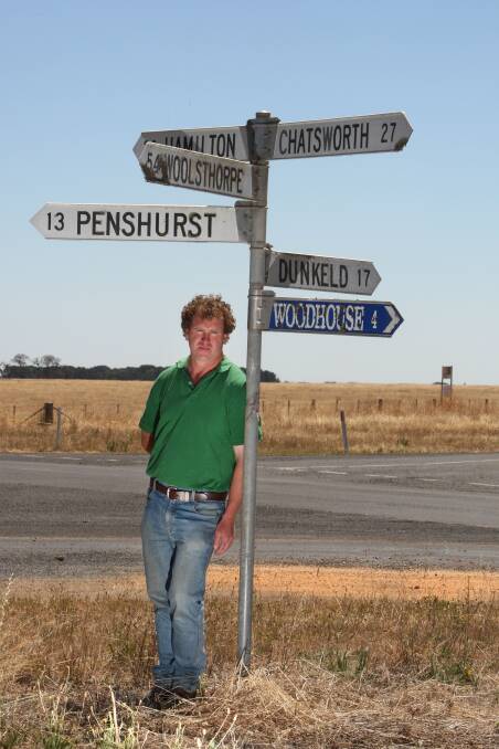 Woodhouse farmer Brian Morton has had a near-miss at the notorious “five-ways” intersection near Penshurst.