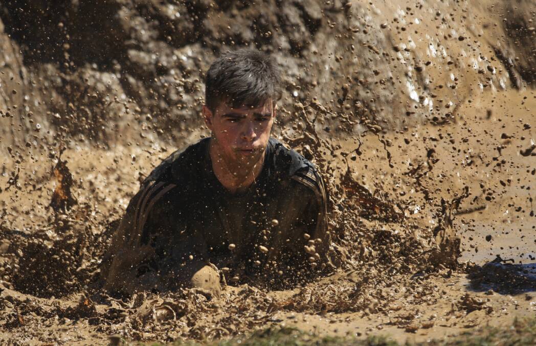 The Tower Hill Challenge is modelled on the gruelling-but-popular Tough Mudder events. Picture: James Alcock