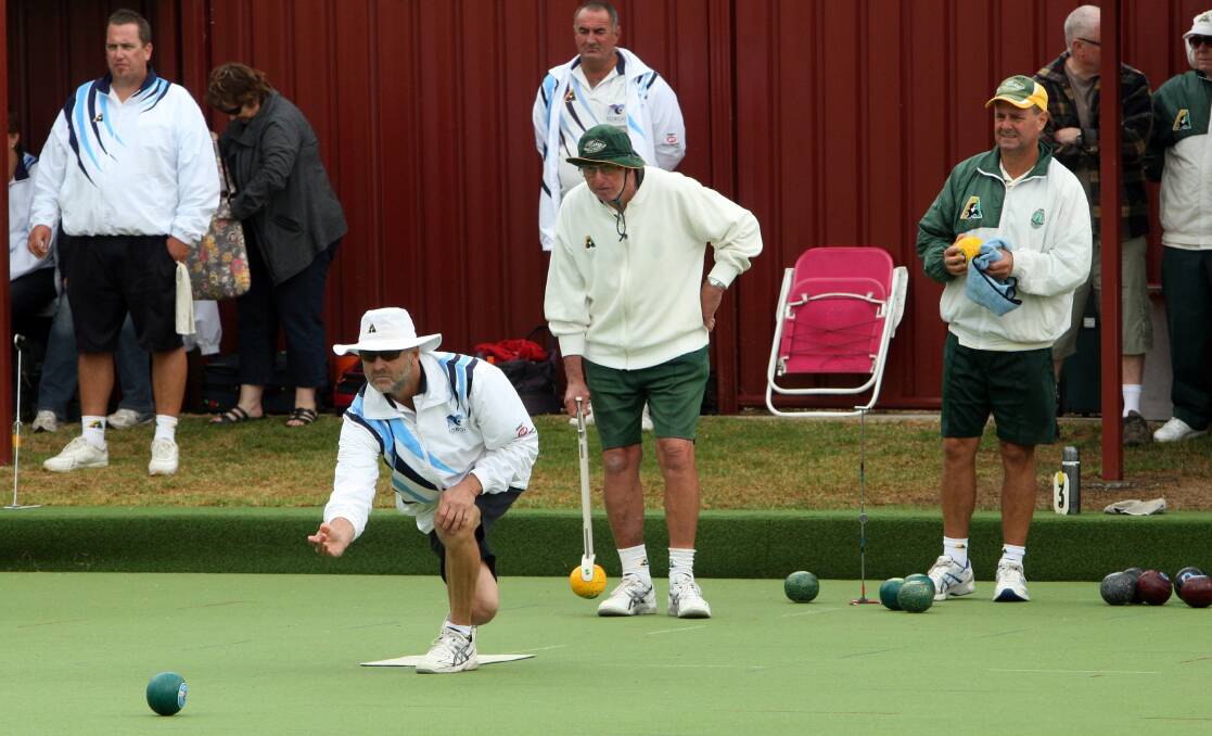Wayne Cooper will represent Koroit in his first Western District Bowls Division champion of champions, which begins on Sunday at Dennington. 130316LP61 Picture: LEANNE PICKETT