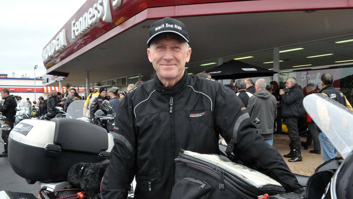 Busselton motorbike rider and Black Dog Ride founder Steve Andrews wants to see more education and training for drivers to help reduce the road toll.