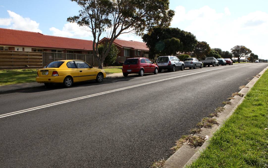 Residents have raised concerns over drivers parking illegally opposite double white lines along Mahoneys Road west of Deakin University.  140815LP03 Picture: LEANNE PICKETT