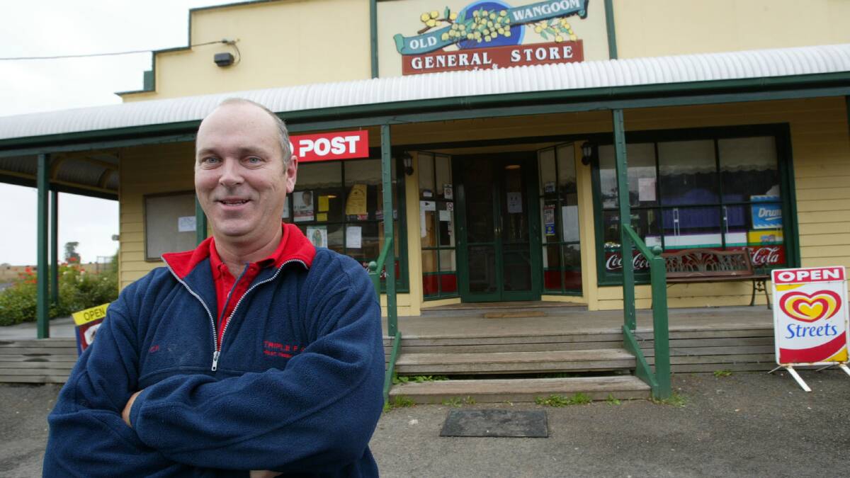 Wangoom resident Jack Melican is trying to raise $125,000 from local residents to buy the Old Wangoom General Store for the community.