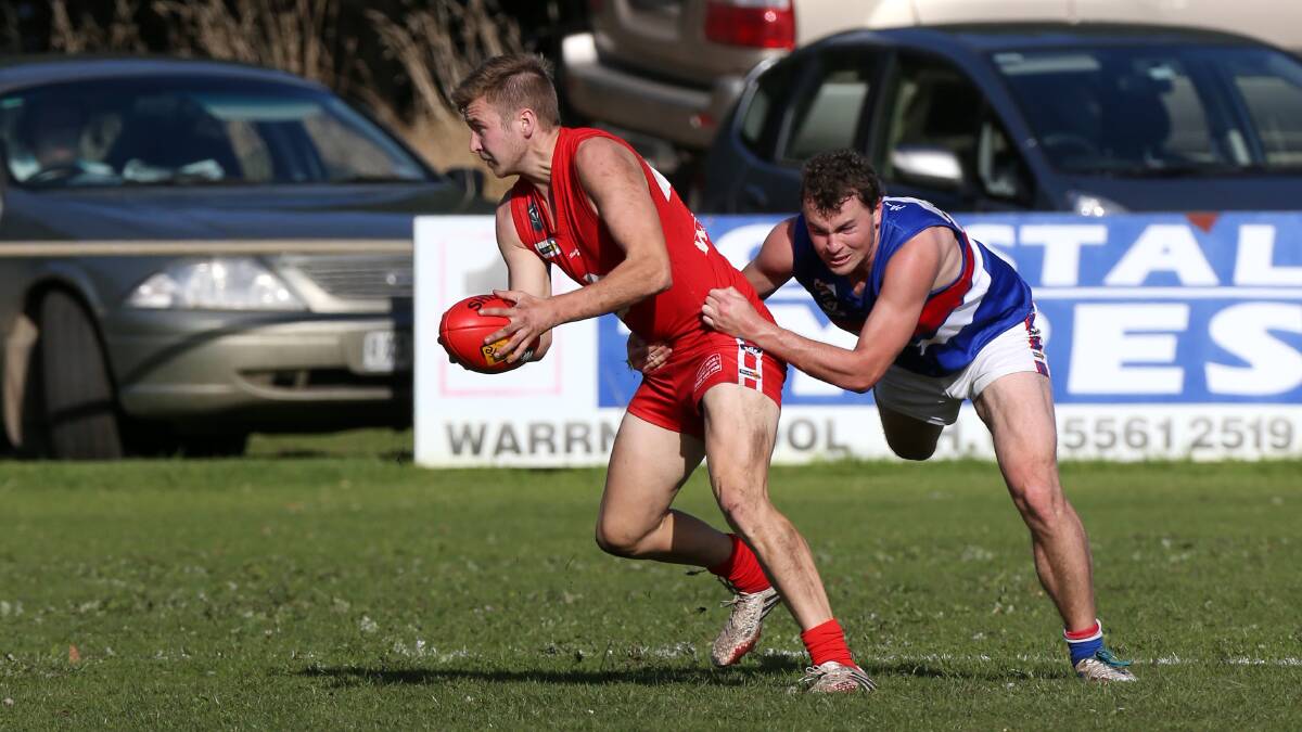 Dennington and Panmure face off in Saturday's preliminary final.