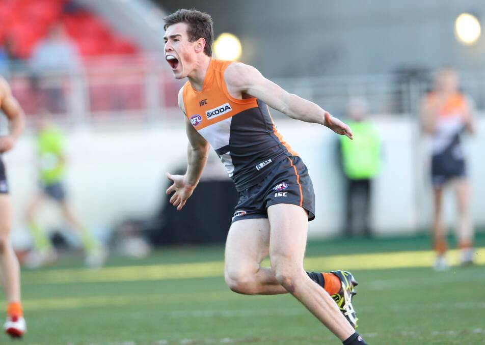 Dartmoor export Jeremy Cameron's emergeance as a power forward for the GWS Giants in the AFL has prompted his local club to switch from being known as the Swans to the Giants. 