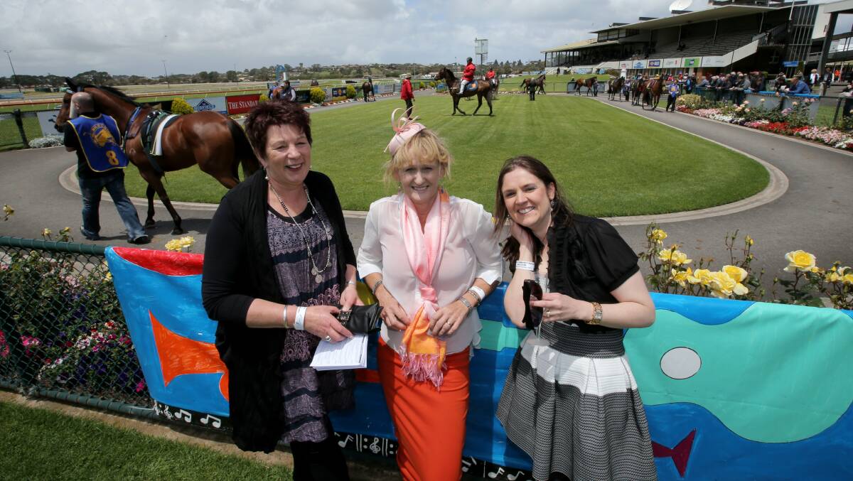 Janet Burns from Casterton, Jenny Smith from Timboon and Renee Dewar from Geelong.