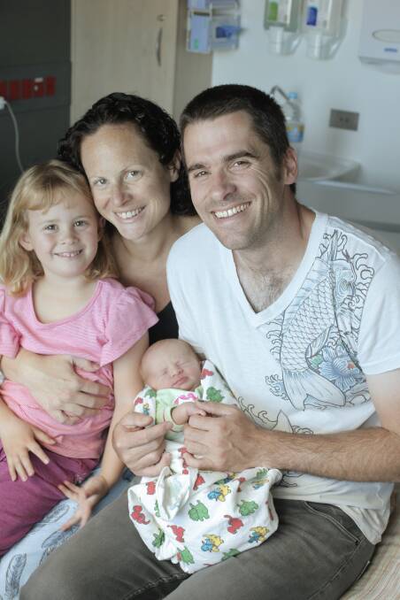 Alecia and Jason Kelly, of Crossley, have a baby daughter, Isabella Renee Kelly, born on March 23. Renee is a sister to Maddie, 4 (left).