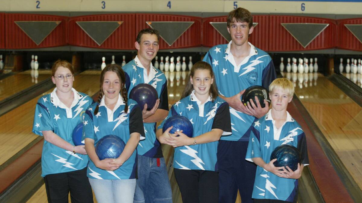 Warrnambool junior ten pin bowling team, who will compete in the Victorian Junior Country Cup, from left: Leonie Bain - 17, Emma Beasley - 16, Jarrad Payne - 16, Kirrily Payne - 12, Phil Baker - 16, and Ashley Wilkinson - 14.