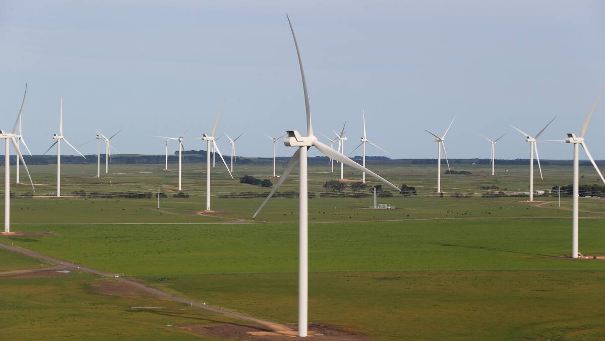 A large gallery of wind farm critics cheered on Jim Doukas when he criticised the Moyne Shire Council’s response to complaints about noise issues relating to the giant Macarthur wind farm.