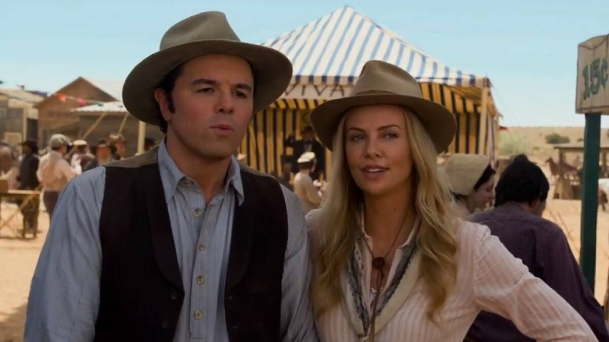 A solid cast, including Charlize Theron, helps along Seth MacFarlane, whose biggest shortcoming is his abilities as a leading man.