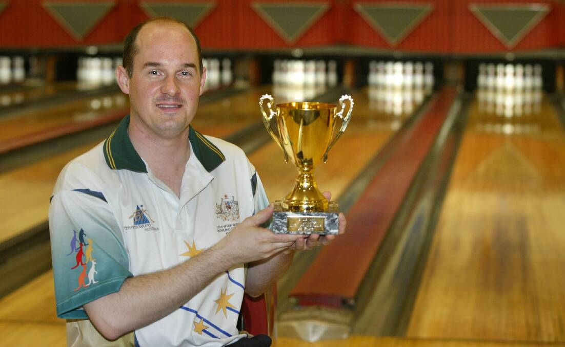 Paul Trotter is only the second Warrnambool Tenpin Cup double winner in 12 years.