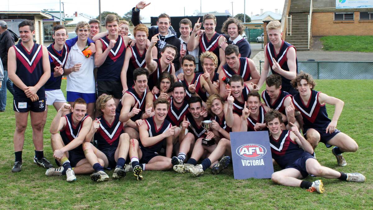 The Daryl Mahoney-coached senior Emmanuel College team toppled highly-rated Ballarat Clarendon College — winner of seven of the past eight shields entering the game — in the grand final at Colac’s Central Reserve.