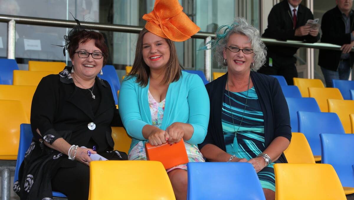 Fashions on the Field judges, Lorna Wilkinson from 64 Sackville, Kelly van Haaren from Mango Wood, Fiona Kavanagh from Isabellas. 