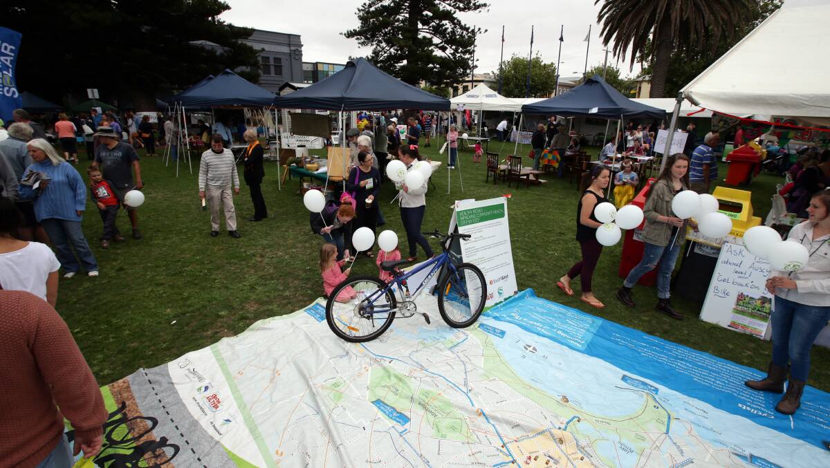 Sustainable Living Festival held at Warrnambool Civic Green.