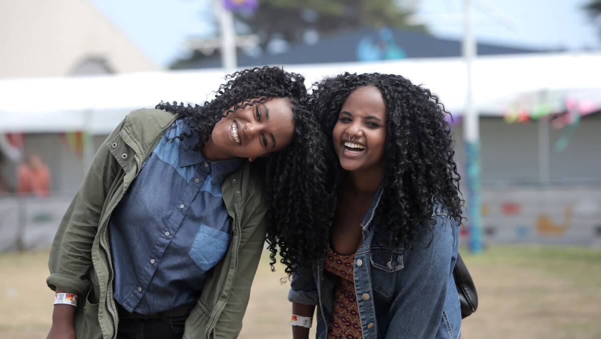Sisters Misikir and Rahel Davies from Foster.