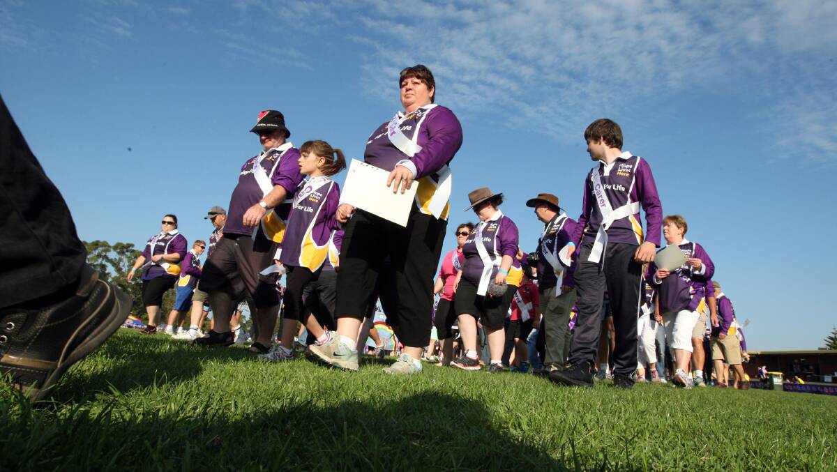 Corangamite Relay For Life at Timboon Recreation Reserve.