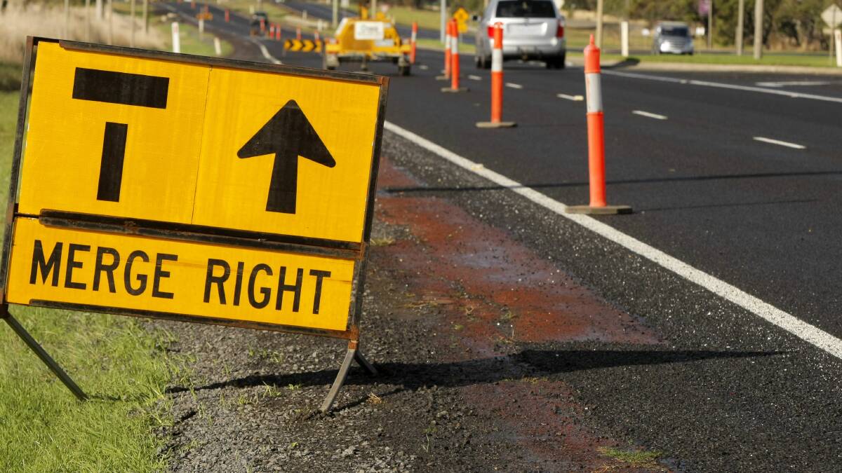 A three-kilometre section of the highway north of Lake Modewarre was opened to traffic last week, the first section of the dual carriageway to be put to use.