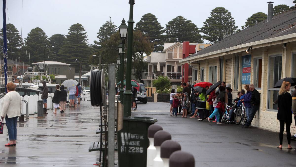 Port Fairy Tourist Association member Fiona Hampson said 130 people had signed a petition she had circulated which called for the port authority to rethink the concept plans for the wharf building.