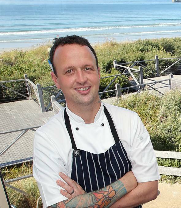 Chef Christopher Grace will cook for the chaplaincy fund-raising dinner.