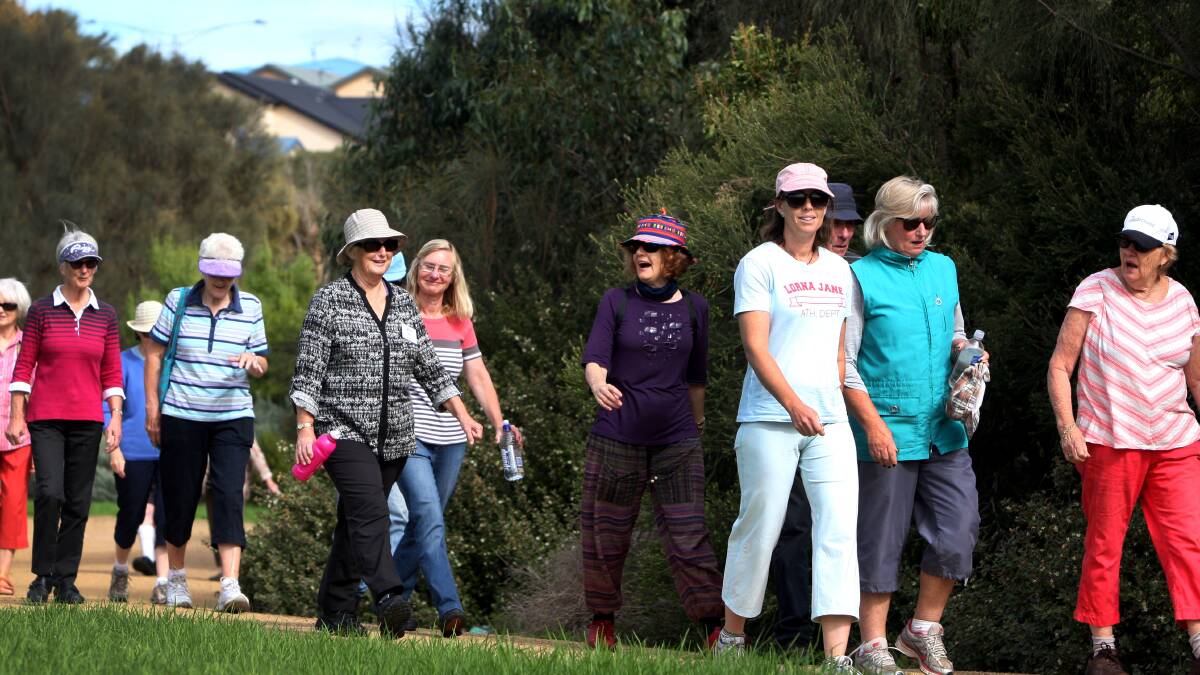 More than 30 people took part in Oxfam’s Walk for Water in Warrnambool yesterday. 