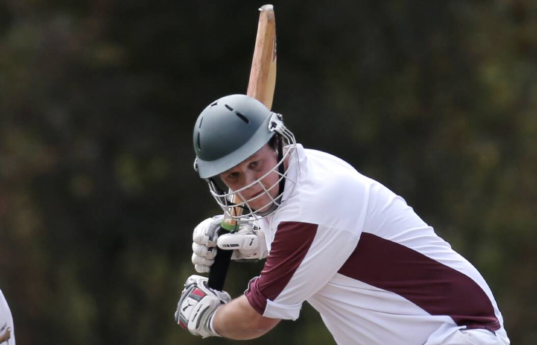 IN FORM: Pomborneit opener Dave Murphy leads the South West Cricket association for most runs scored this season to date.