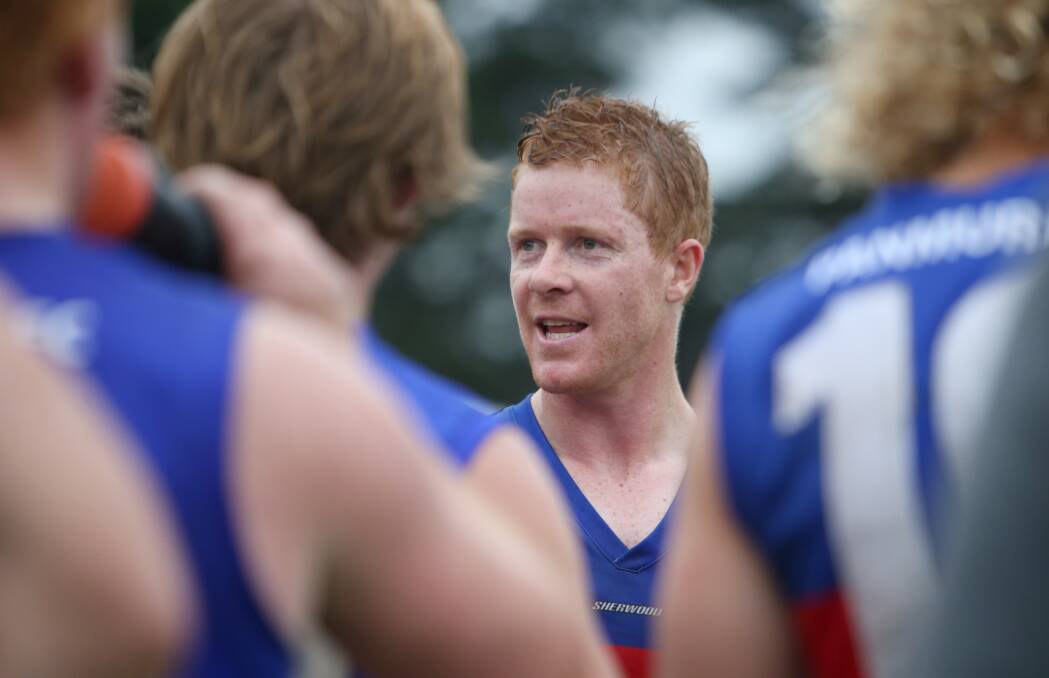 THRILLED: Panmure coach Joe Kenna is pleased the Bulldogs have been able to add an experienced tall player to their ranks in Dave Weel.