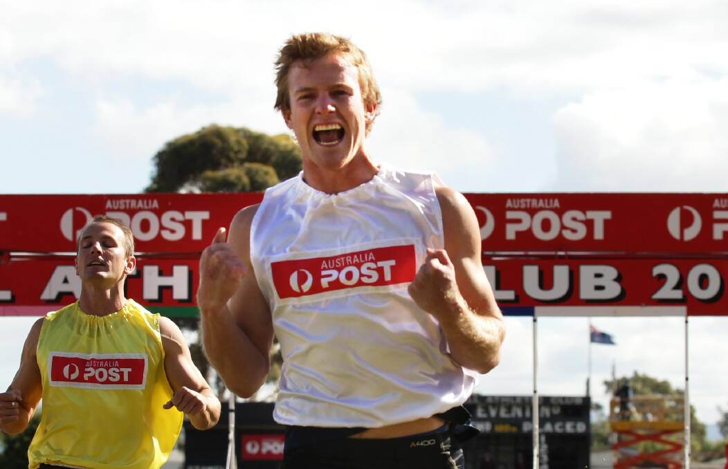 READY TO ROLL: Stawell Gift 2012 winner Matt Wiltshire is set to make his gift return at Warrnambool on Saturday after two injury-plagued seasons.