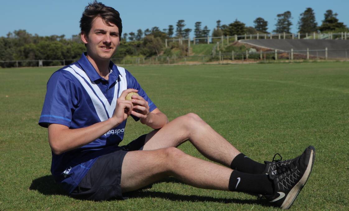 READY TO ROLL: Russells Creek bowler Matt Petherick is excited for Sunday's one-day final against Woodford. Picture: Susie Giese