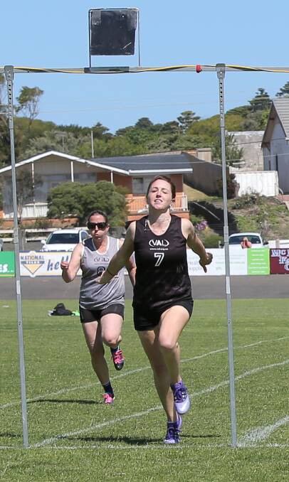 RETURN VISIT: Samantha Hargreaves will defend her crown in the Warrnambool Women's Gift on Saturday. Photo: Vicky Hughson