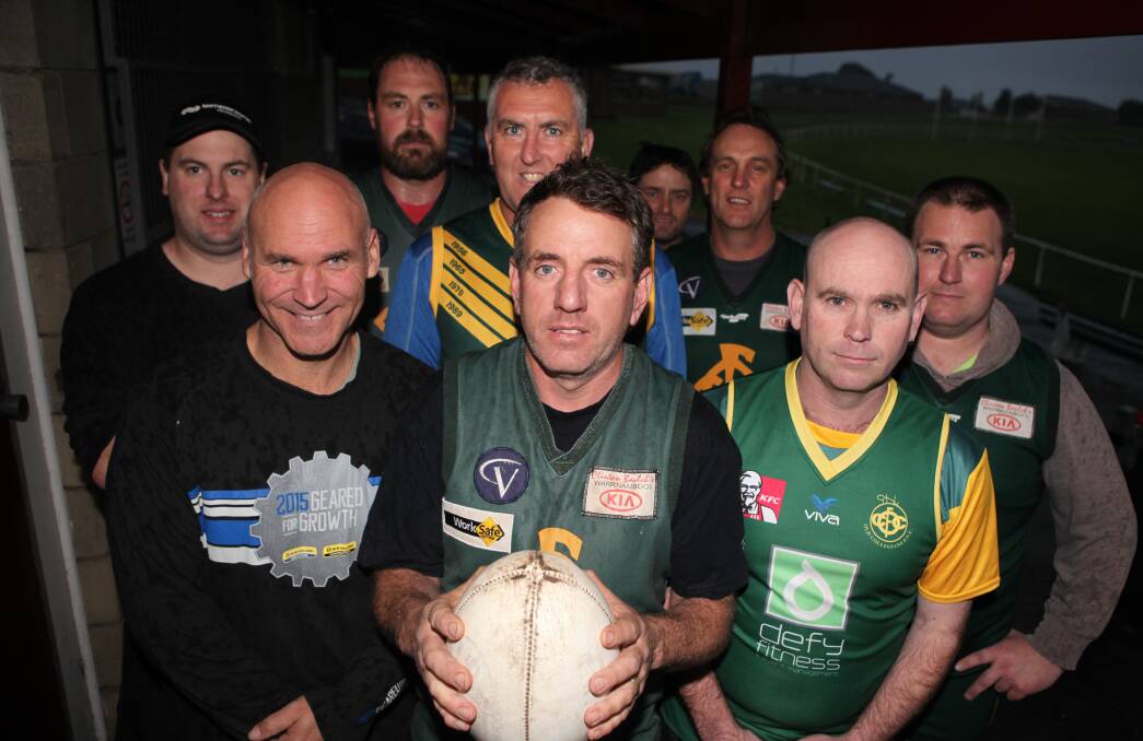 FIGHTING ON: Once Were Warriors coterie group members kick-started Old Collegians' rebuild after 2013. Picture: Susie Giese