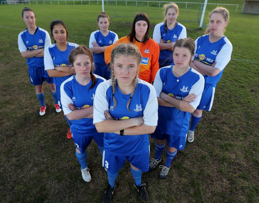 READY: Warrnambool Rangers will launch into the BDSA semi-finals after finishing top of the division one women's ladder. Picture: Rob Gunstone