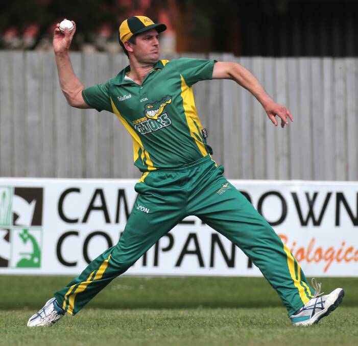 LEADER: Seasoned Allansford campaigner Ben Boyd will captain the Gators next summer. It follows on from his selection as captain of the honorary Australian Country Cricket team in January. Picture: Rob Gunstone