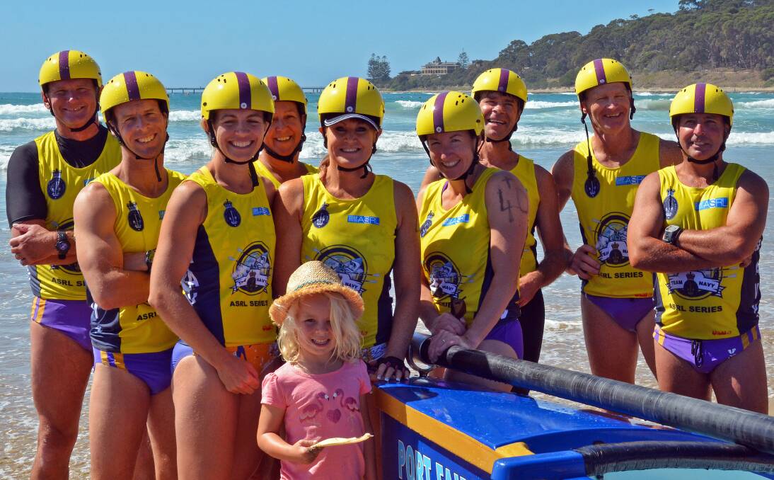 TITLES TILT: Port Fairy Surf Life Saving Club's Firebirds and Shearwaters crews will compete at the state championships this weekend.