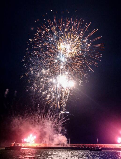 FAMILY FAVOURITE: Readers of The Standard have given the thumbs up to the new fireworks venue at Warrnambool. Picture: Christine Ansorge