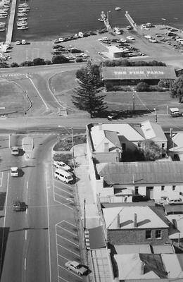 FLASHBACK: An aerial photograph of the Portland crime scene in May 1991.