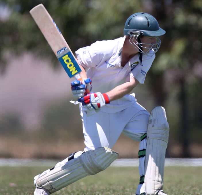 RUNS NEEDED: Panmure will be looking for batsman Paddy Mahony to contribute a score against Killarney. The Bulldogs are chasing a score of 188 and need to win to have a shot at second place on the ladder. Picture: Amy Paton