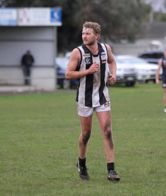BACK IN ACTION: Jack Williams returned for Camperdown on Saturday.