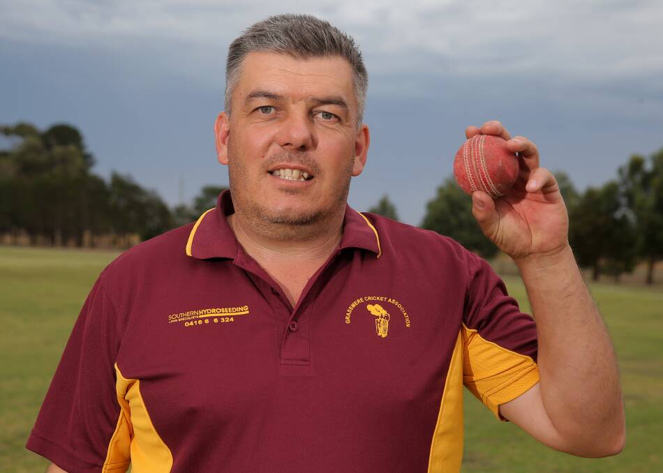 PITCHING IT UP: Panmure left-arm opening bowler Ken Jones is in top form, taking 6-40 in his team's loss to Killarney. Picture: Rob Gunstone 