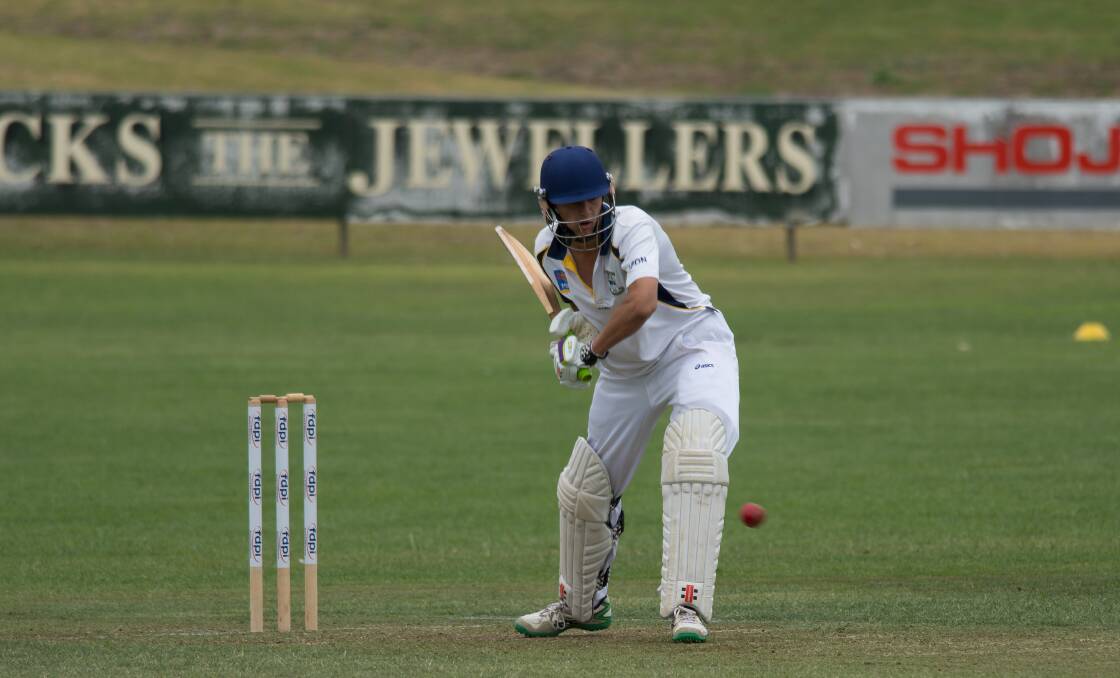 ON THE UP: Talented Russells Creek batsman Sam Younghusband is moving to Melbourne next year to further his cricket. Picture: Antony Brown